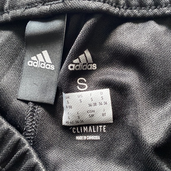 Adidas CLIMALITE 3 stripe joggers t10 pants - Picture 5 of 6